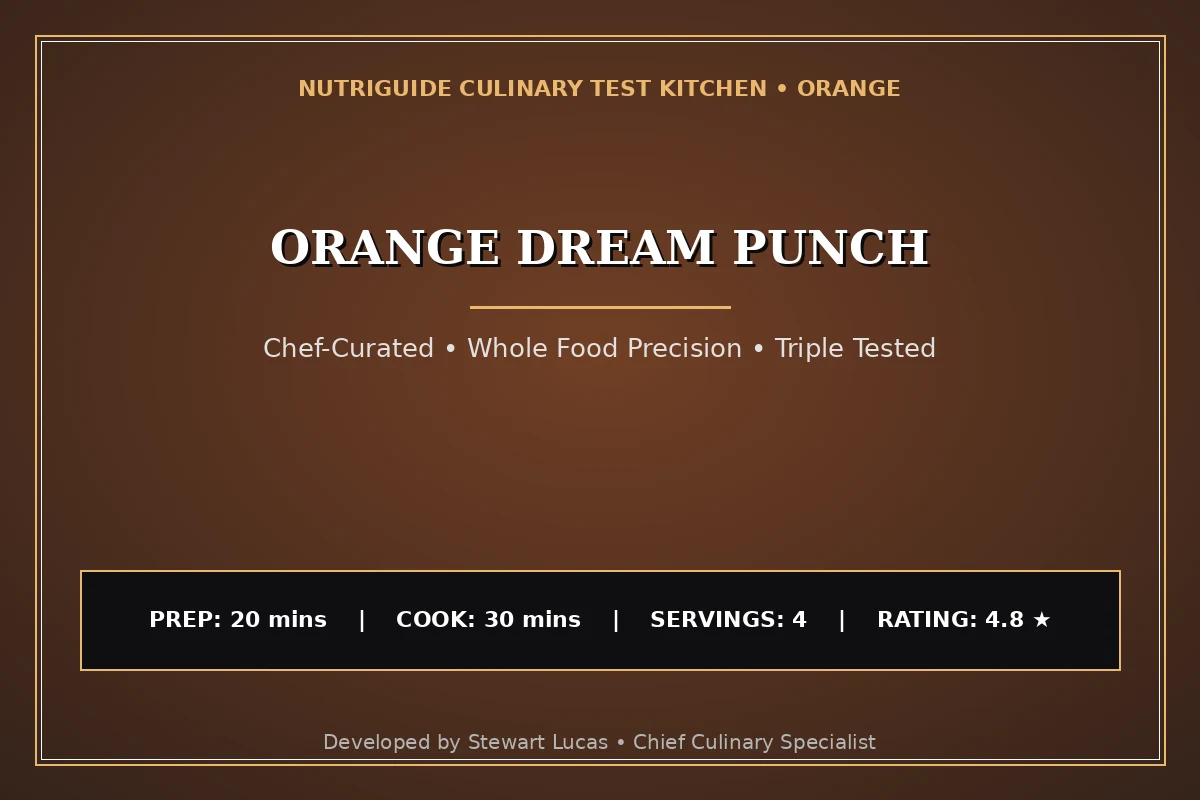 Orange Dream Punch
