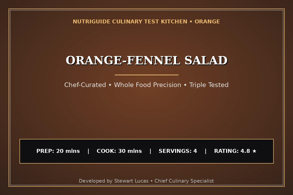 Orange-Fennel Salad