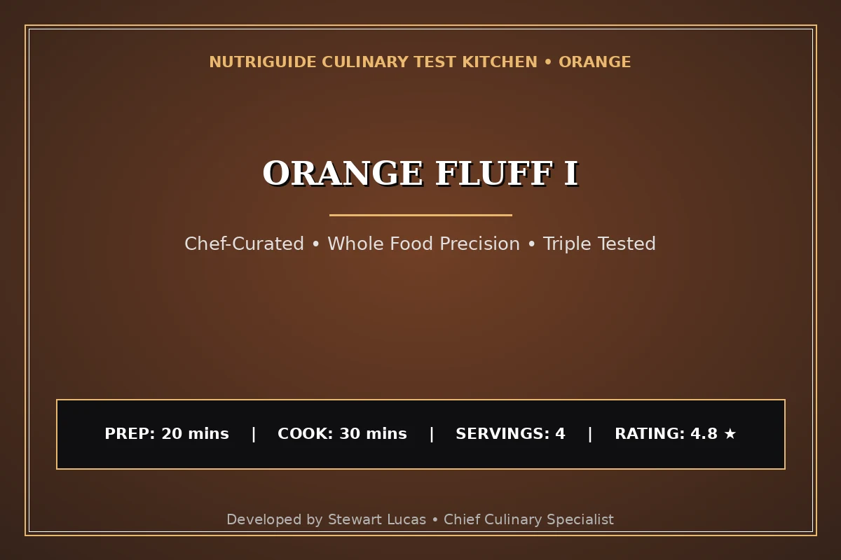 Orange Fluff I