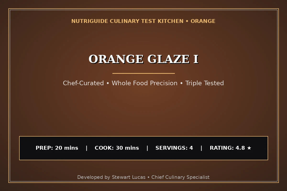 Orange Glaze I