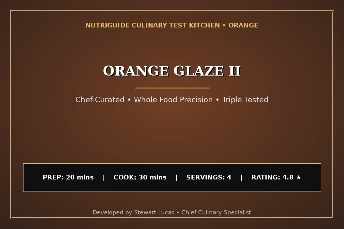 Orange Glaze Ii