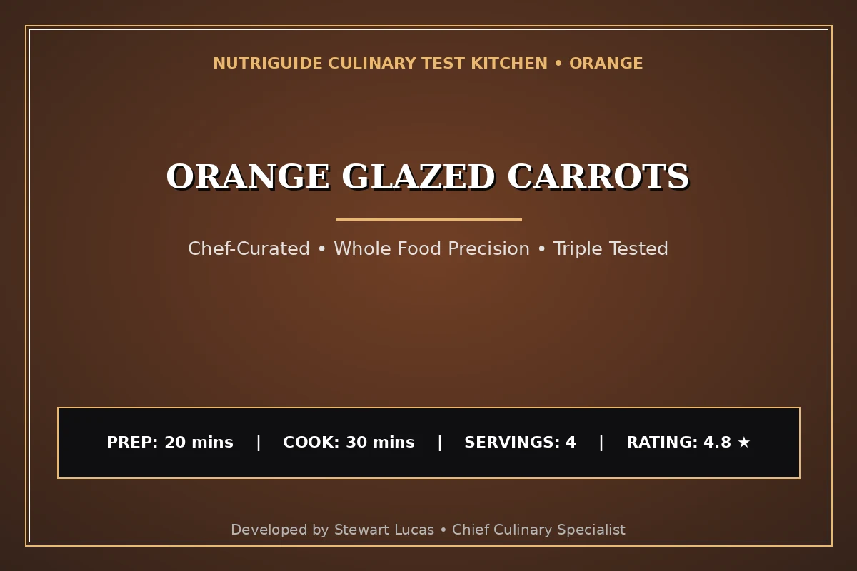 Orange Glazed Carrots