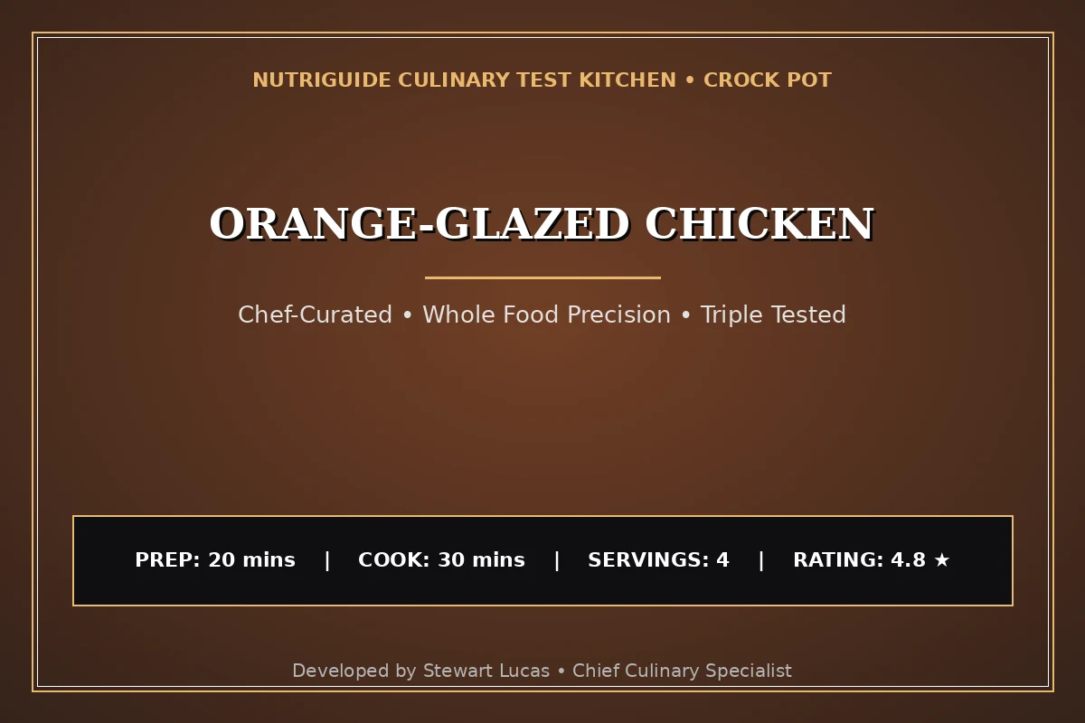 Orange-Glazed Chicken