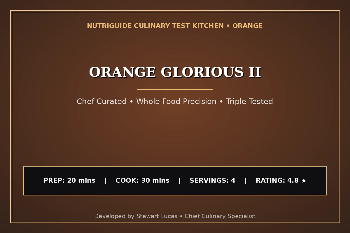 Orange Glorious Ii