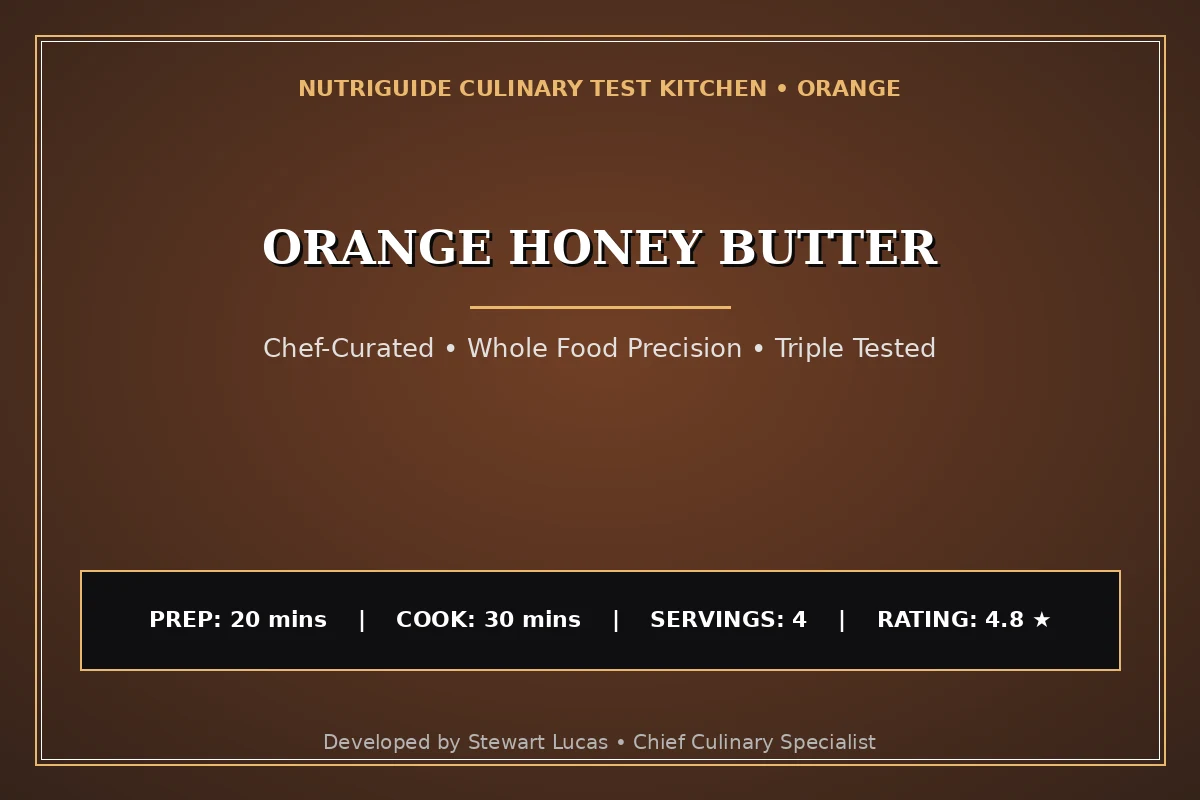 Orange Honey Butter