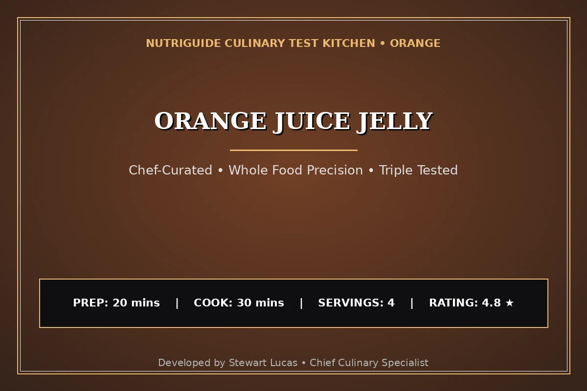 Orange Juice Jelly