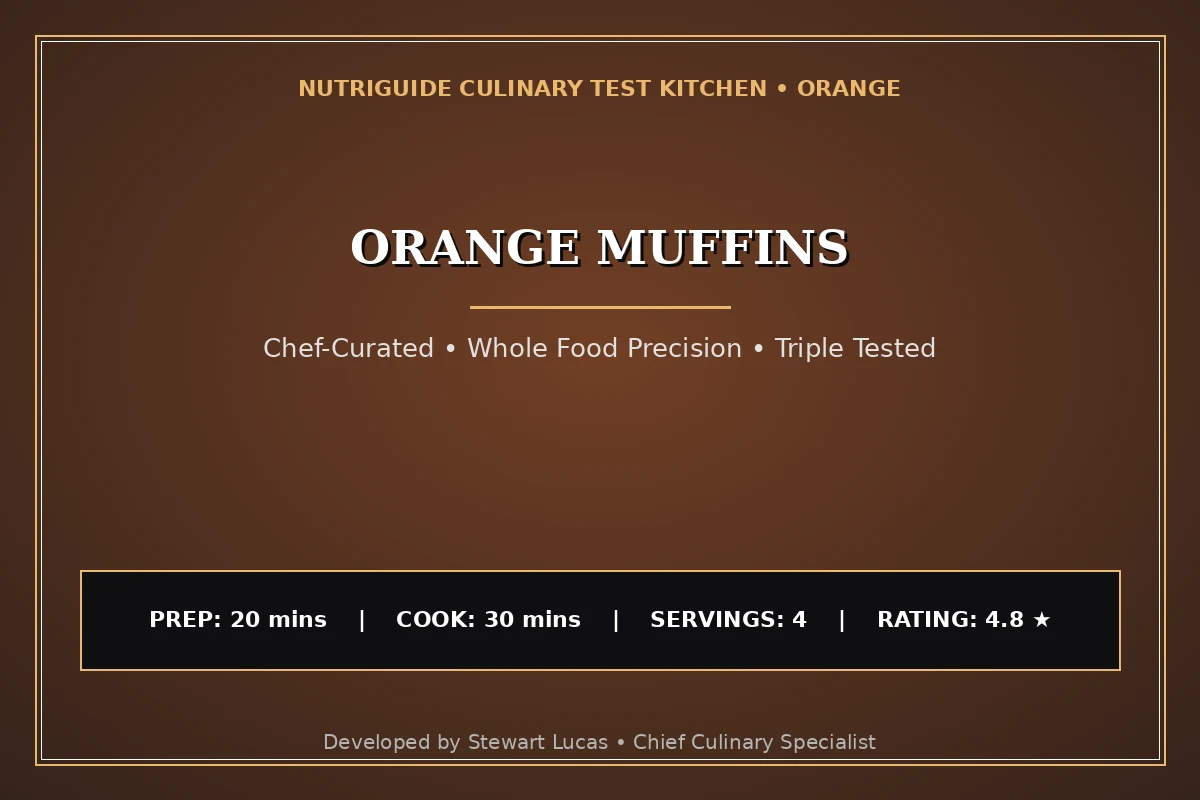 Orange Muffins