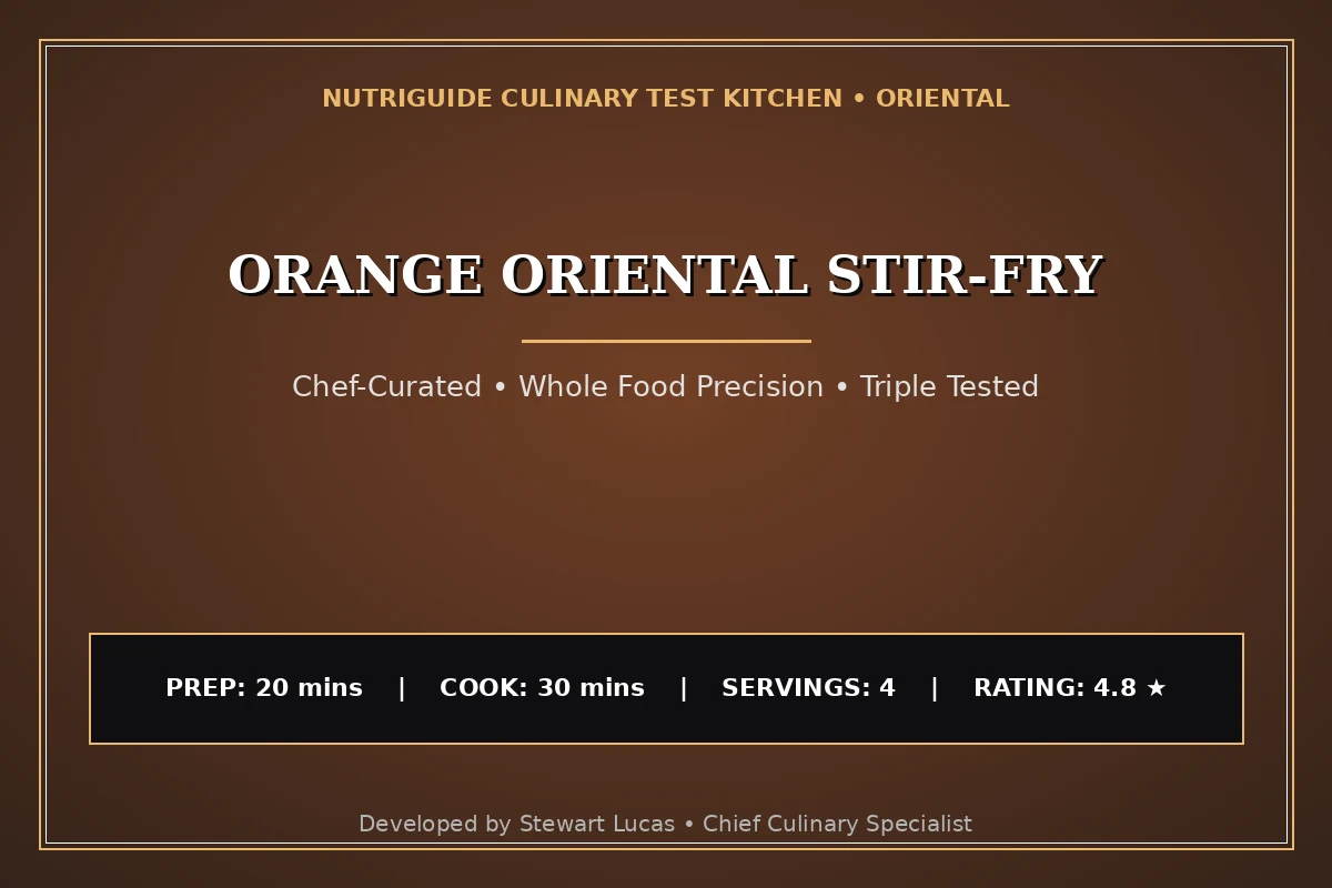 Orange Oriental Stir-Fry