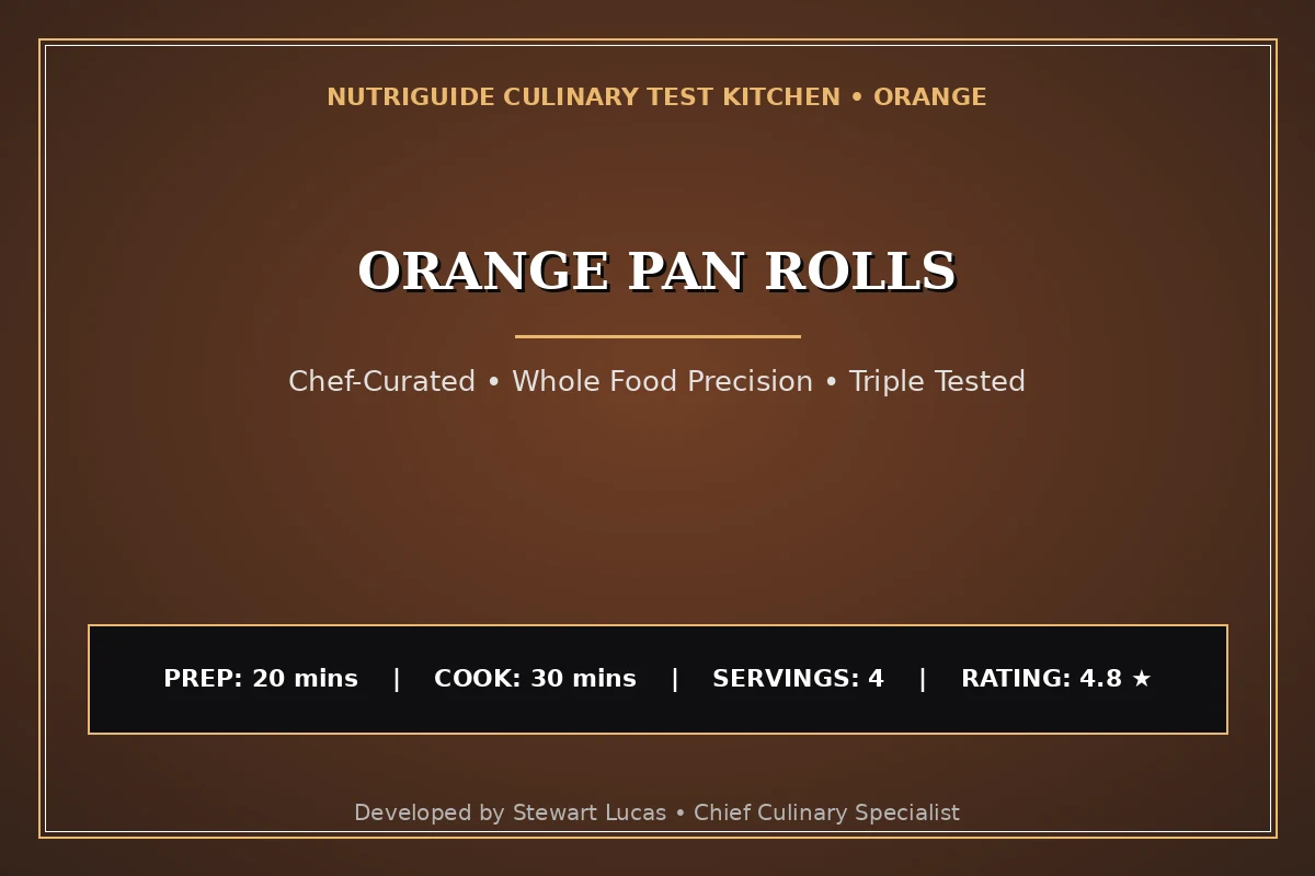 Orange Pan Rolls