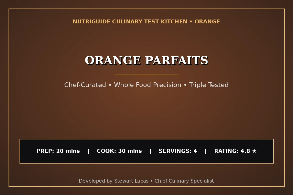 Orange Parfaits