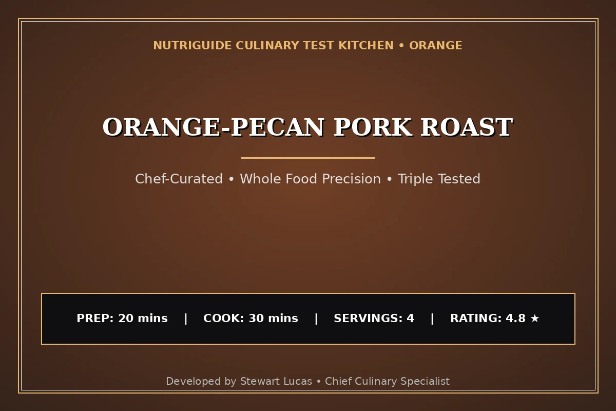 Orange-Pecan Pork Roast