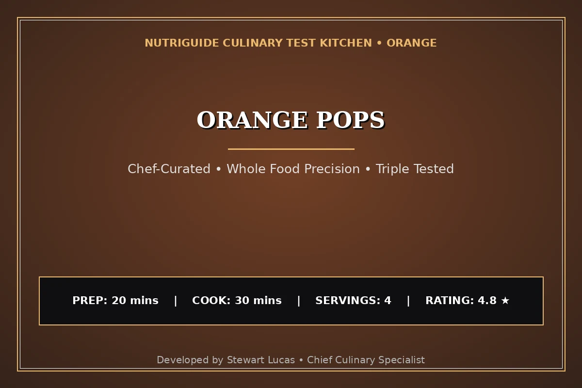 Orange Pops