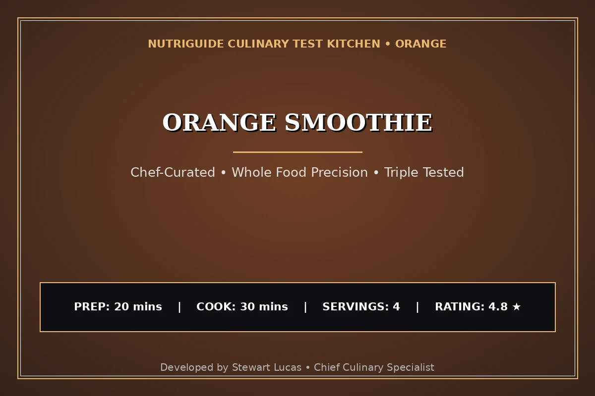 Orange Smoothie
