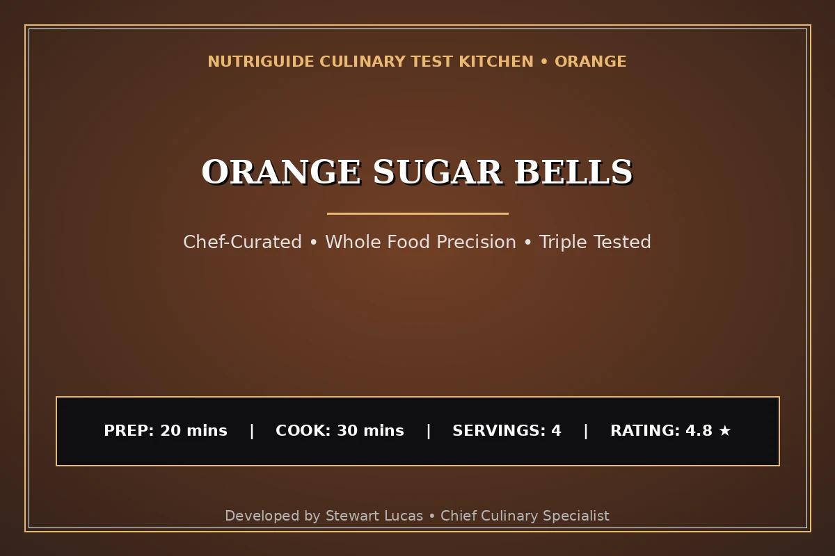 Orange Sugar Bells
