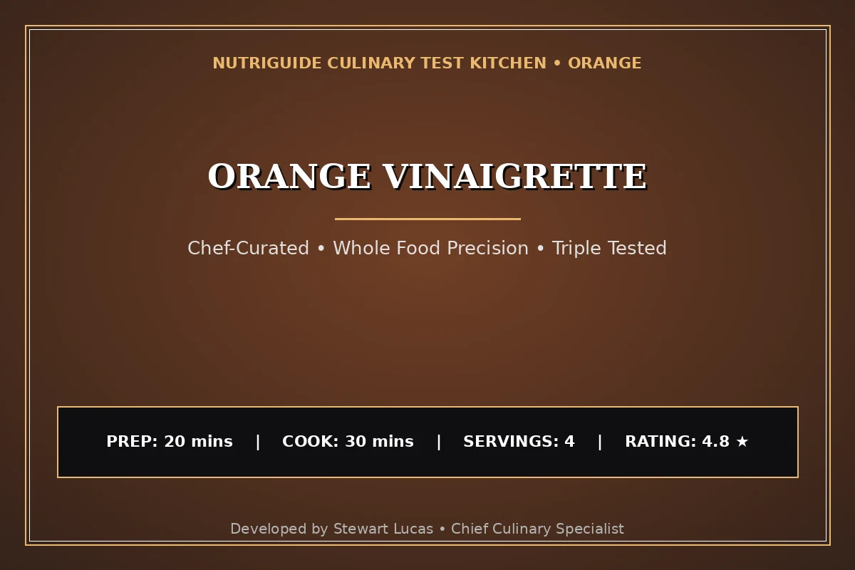 Orange Vinaigrette