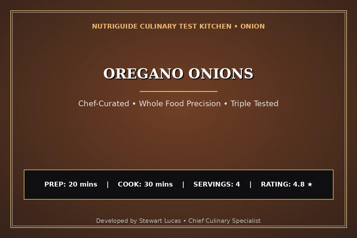 Oregano Onions