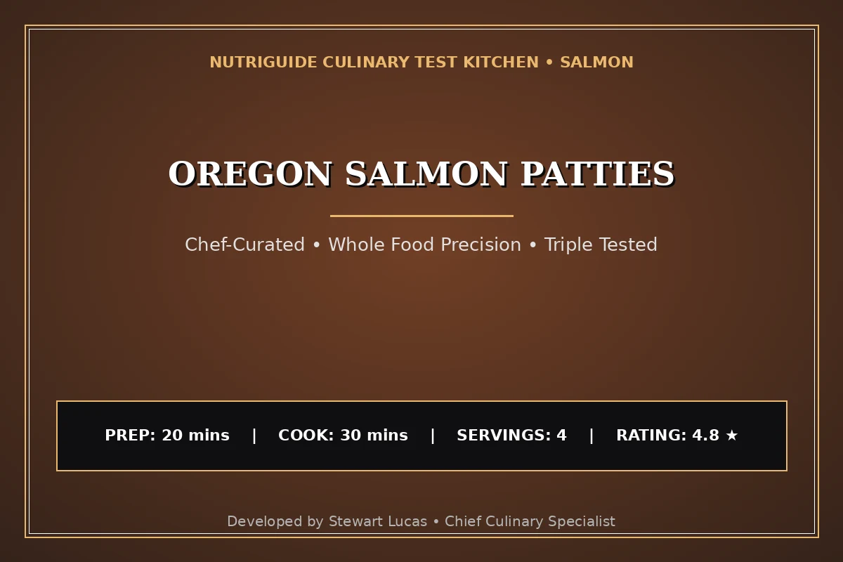 Oregon Salmon Patties