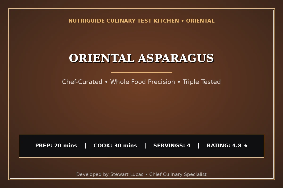 Oriental Asparagus