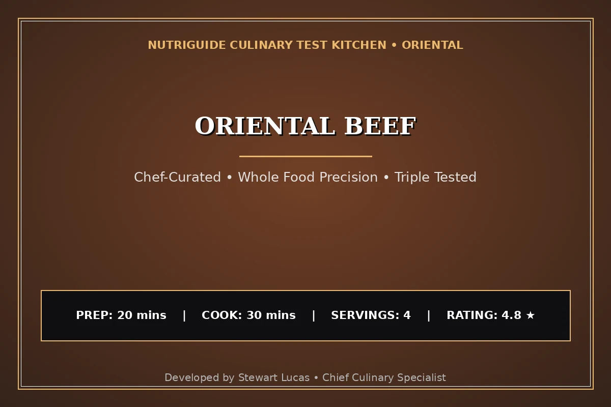 Oriental Beef