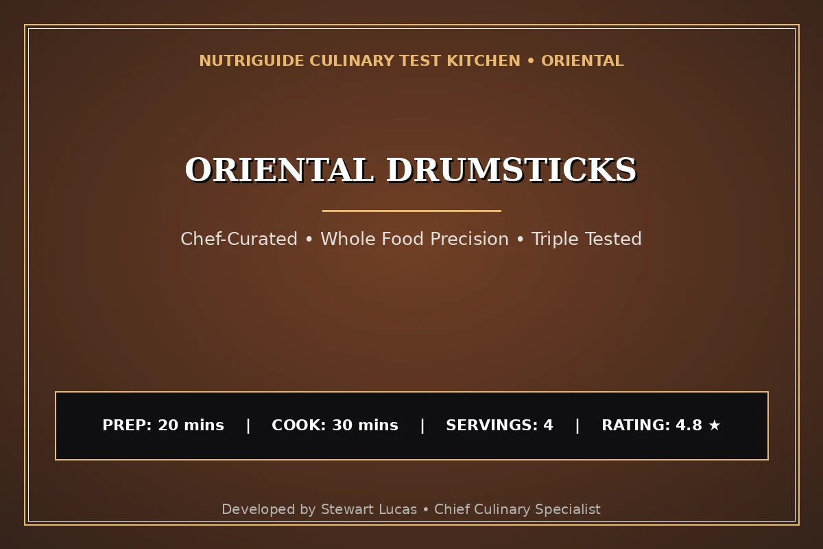 Oriental Drumsticks