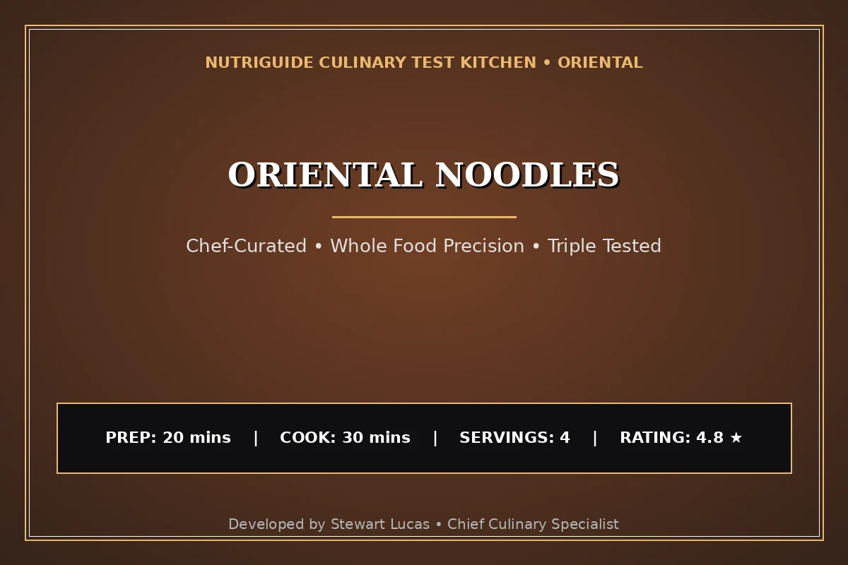 Oriental Noodles