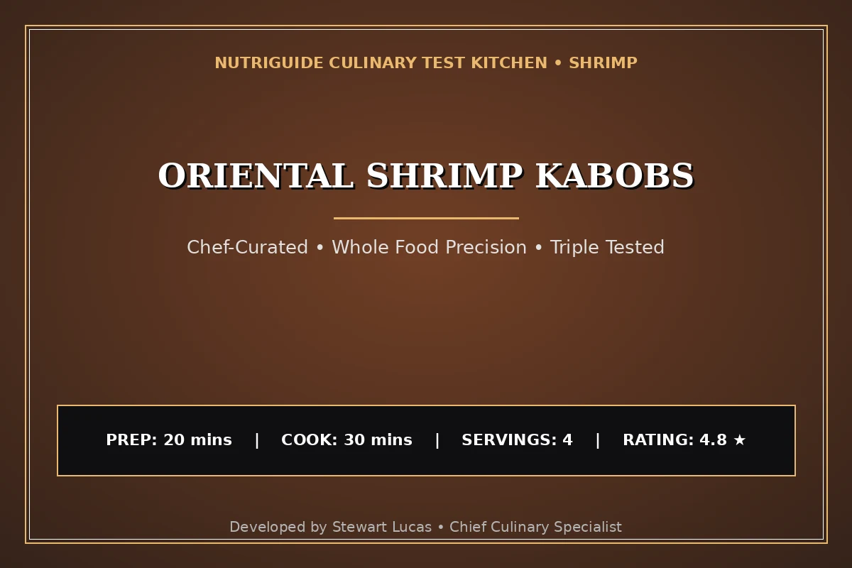 Oriental Shrimp Kabobs