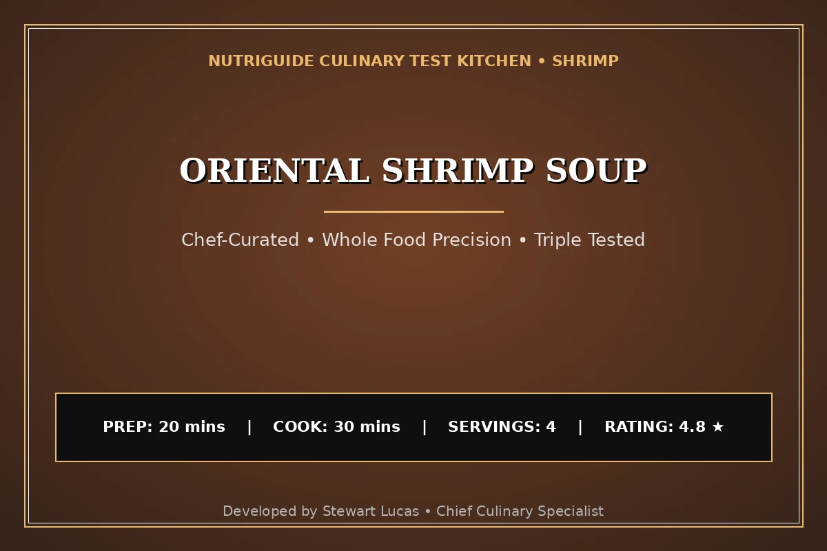 Oriental Shrimp Soup