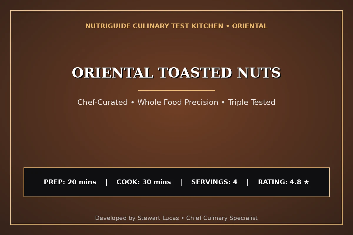 Oriental Toasted Nuts