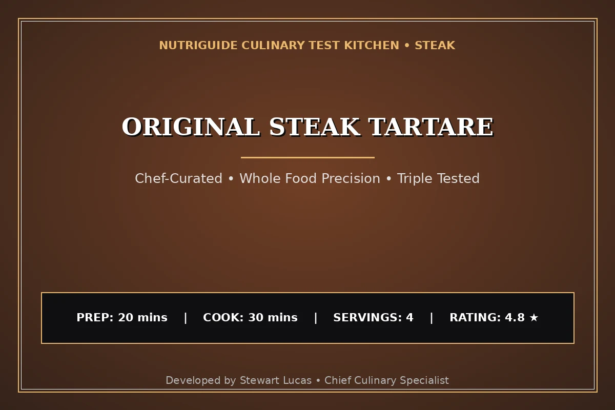 Original Steak Tartare