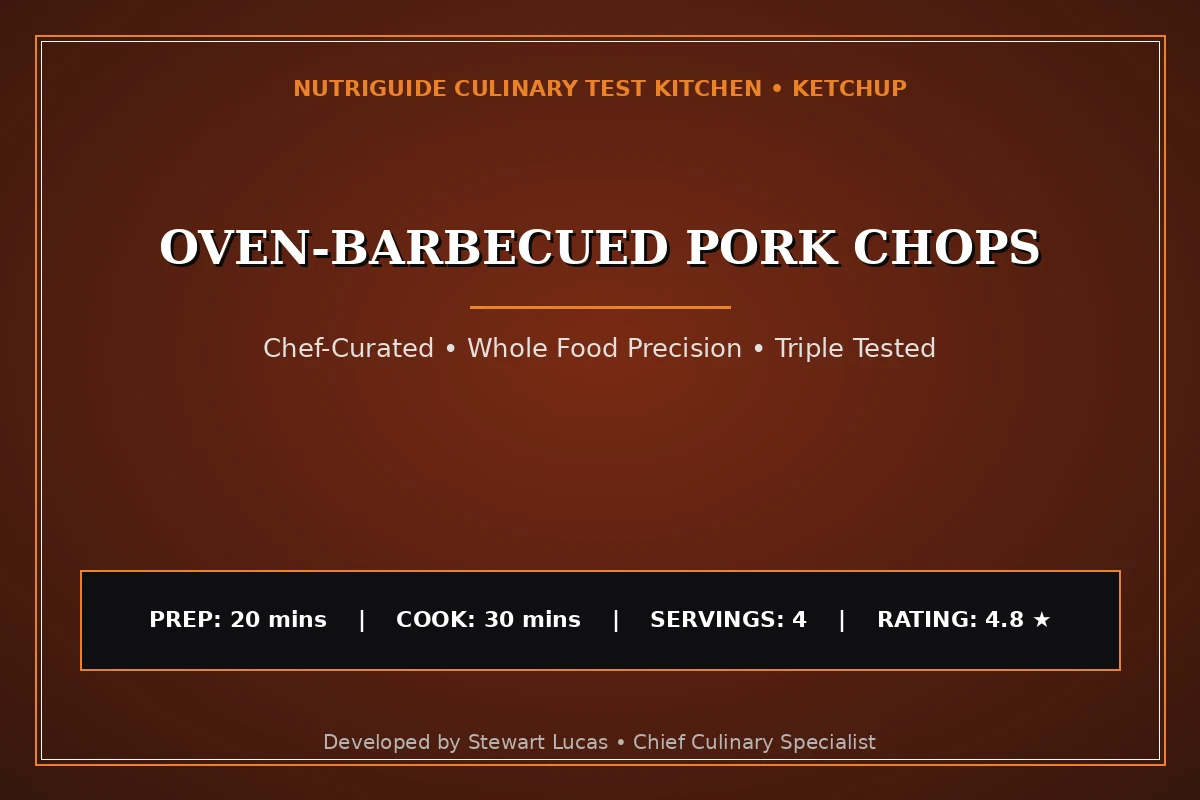 Oven-Barbecued Pork Chops
