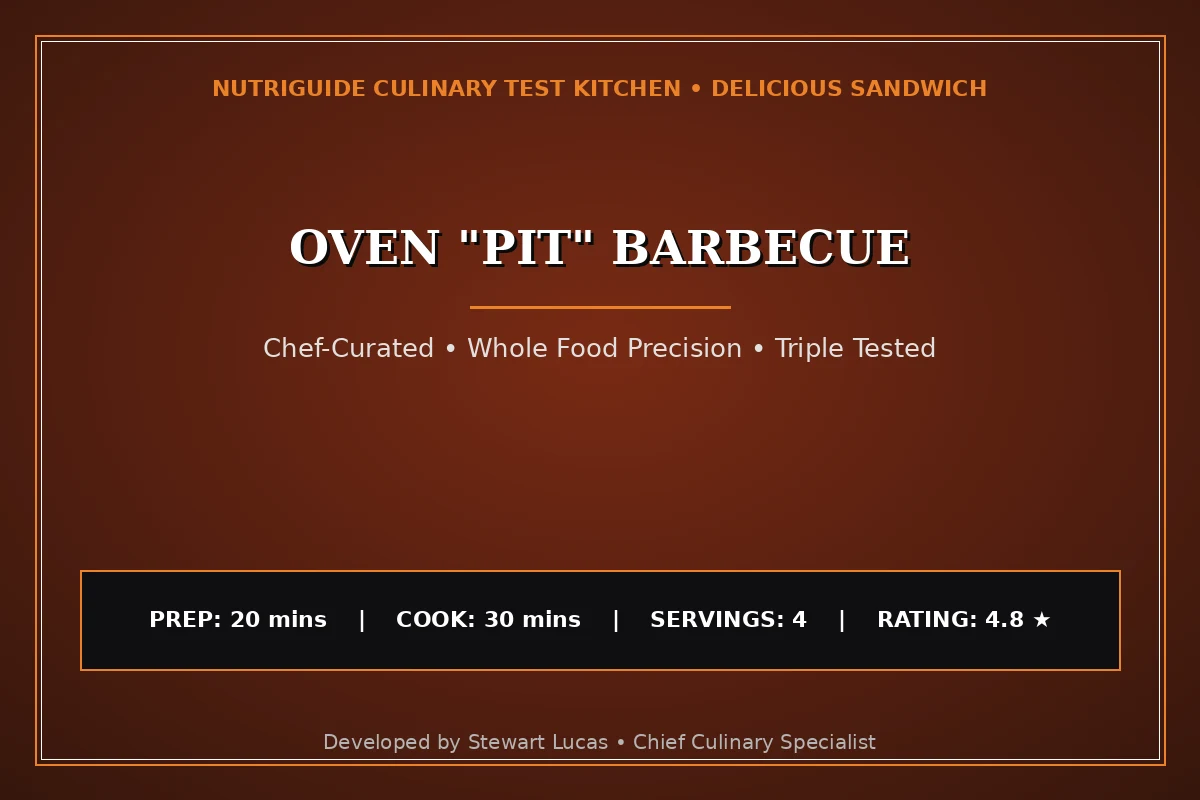 Oven "Pit" Barbecue