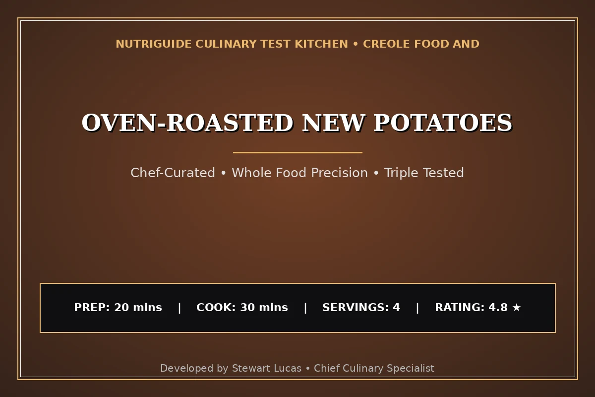 Oven-Roasted New Potatoes