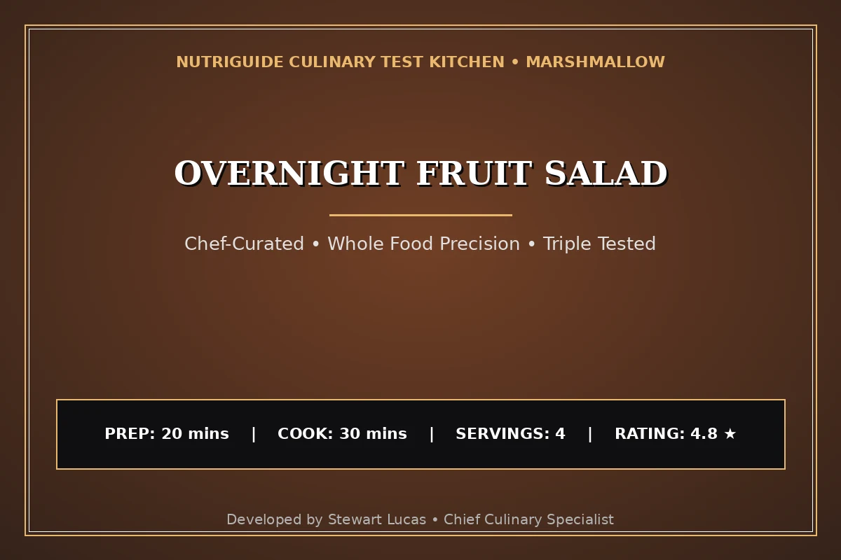 Overnight Fruit Salad