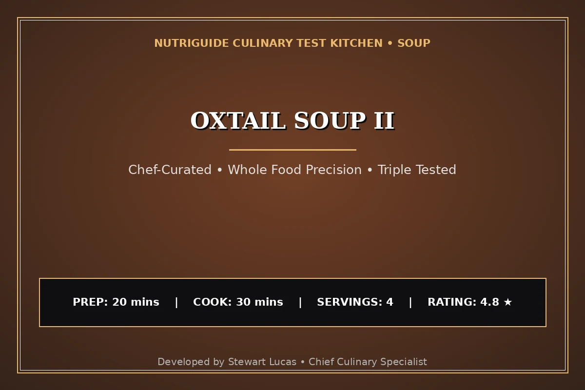 Oxtail Soup Ii