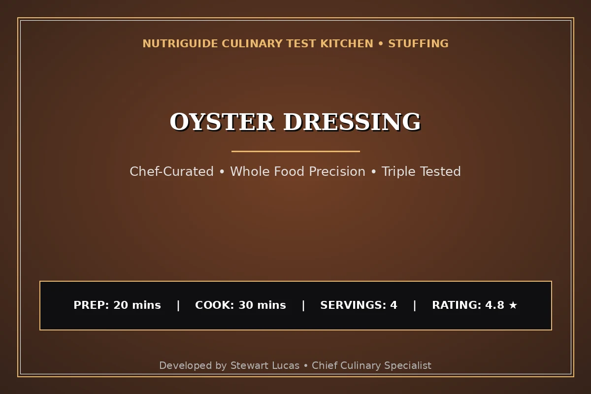 Oyster Dressing