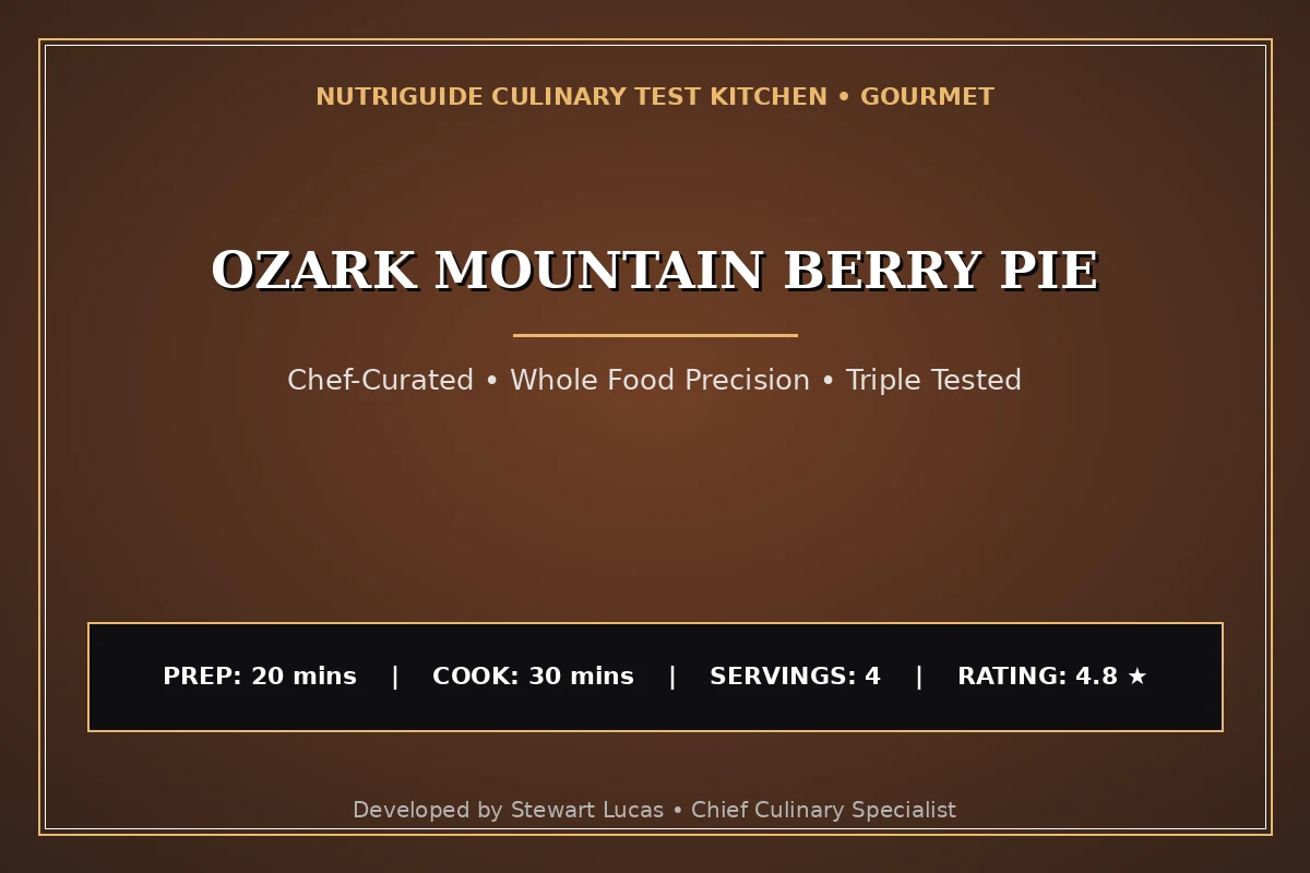 Ozark Mountain Berry Pie