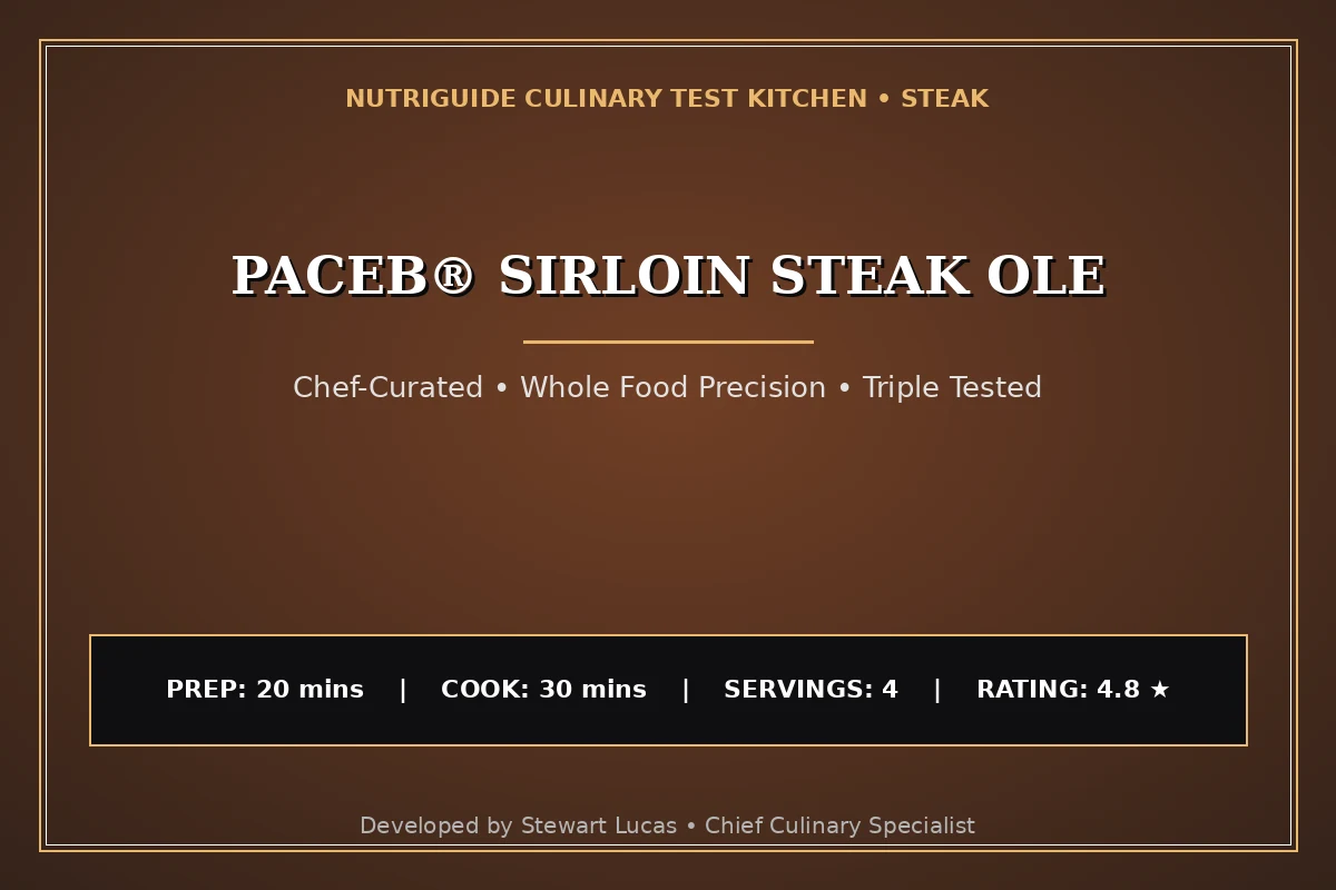 Paceв® Sirloin Steak Ole