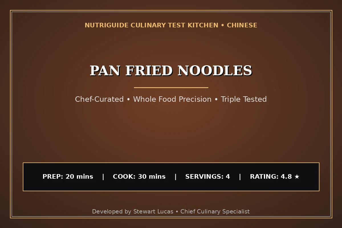 Pan Fried Noodles