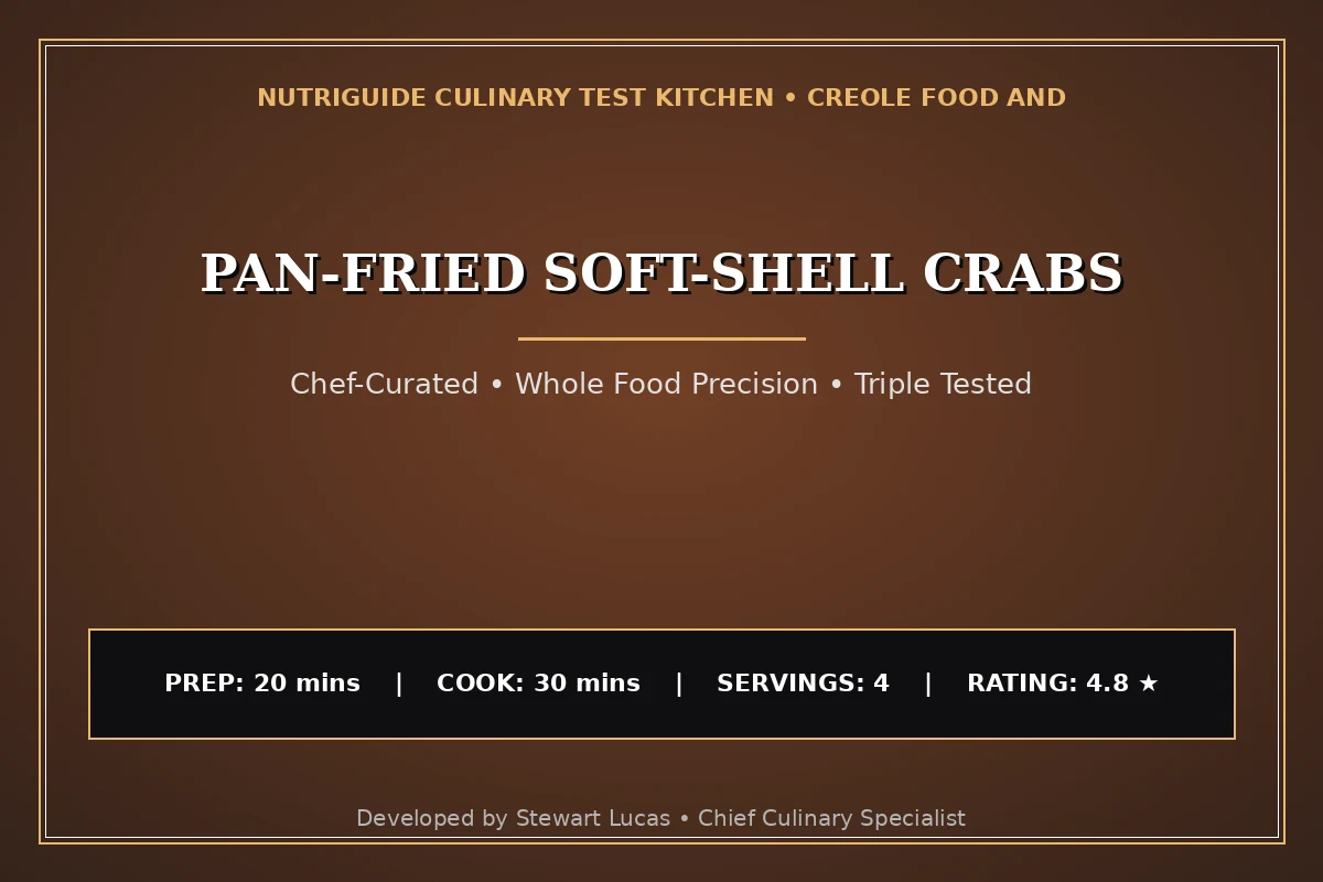 Pan-Fried Soft-Shell Crabs