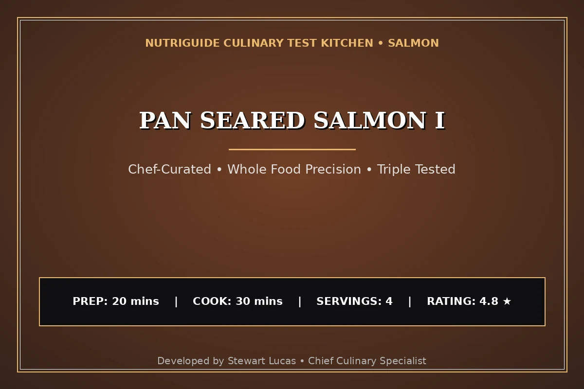 Pan Seared Salmon I