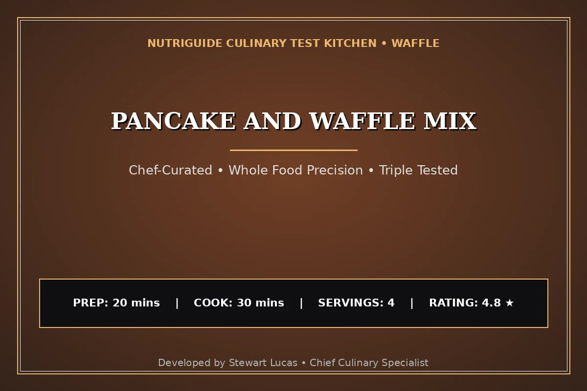 Pancake And Waffle Mix