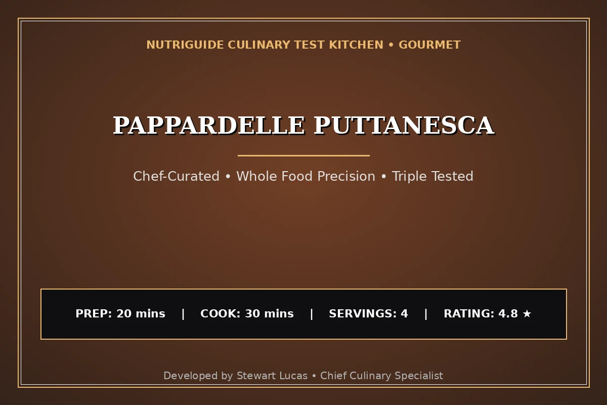 Pappardelle Puttanesca