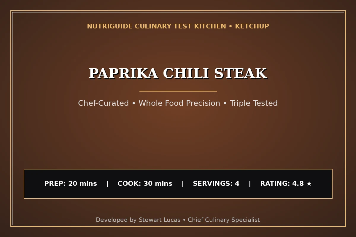 Paprika Chili Steak