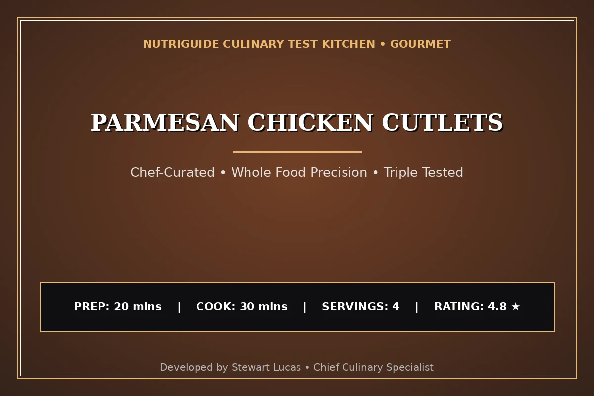 Parmesan Chicken Cutlets