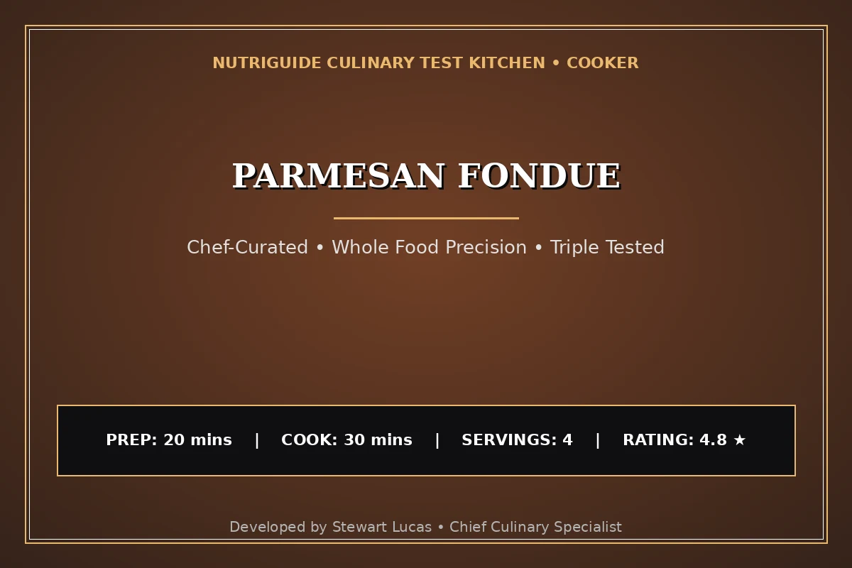 Parmesan Fondue