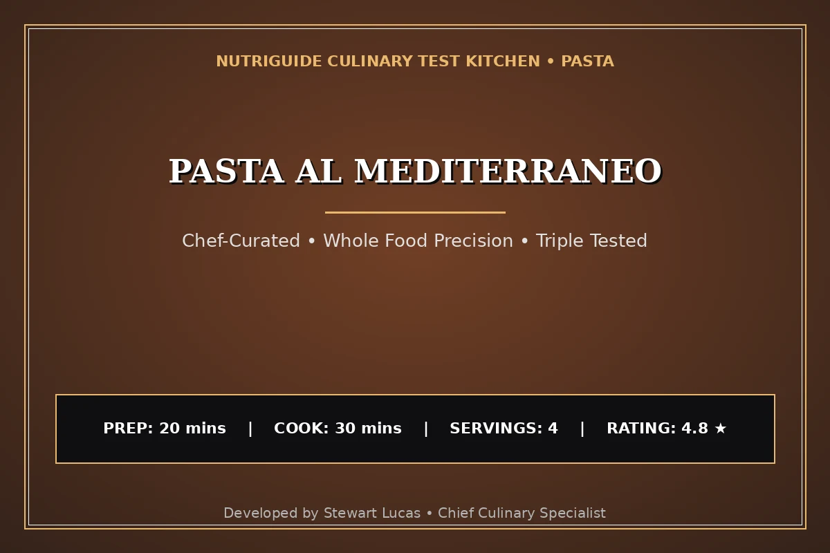 Pasta Al Mediterraneo