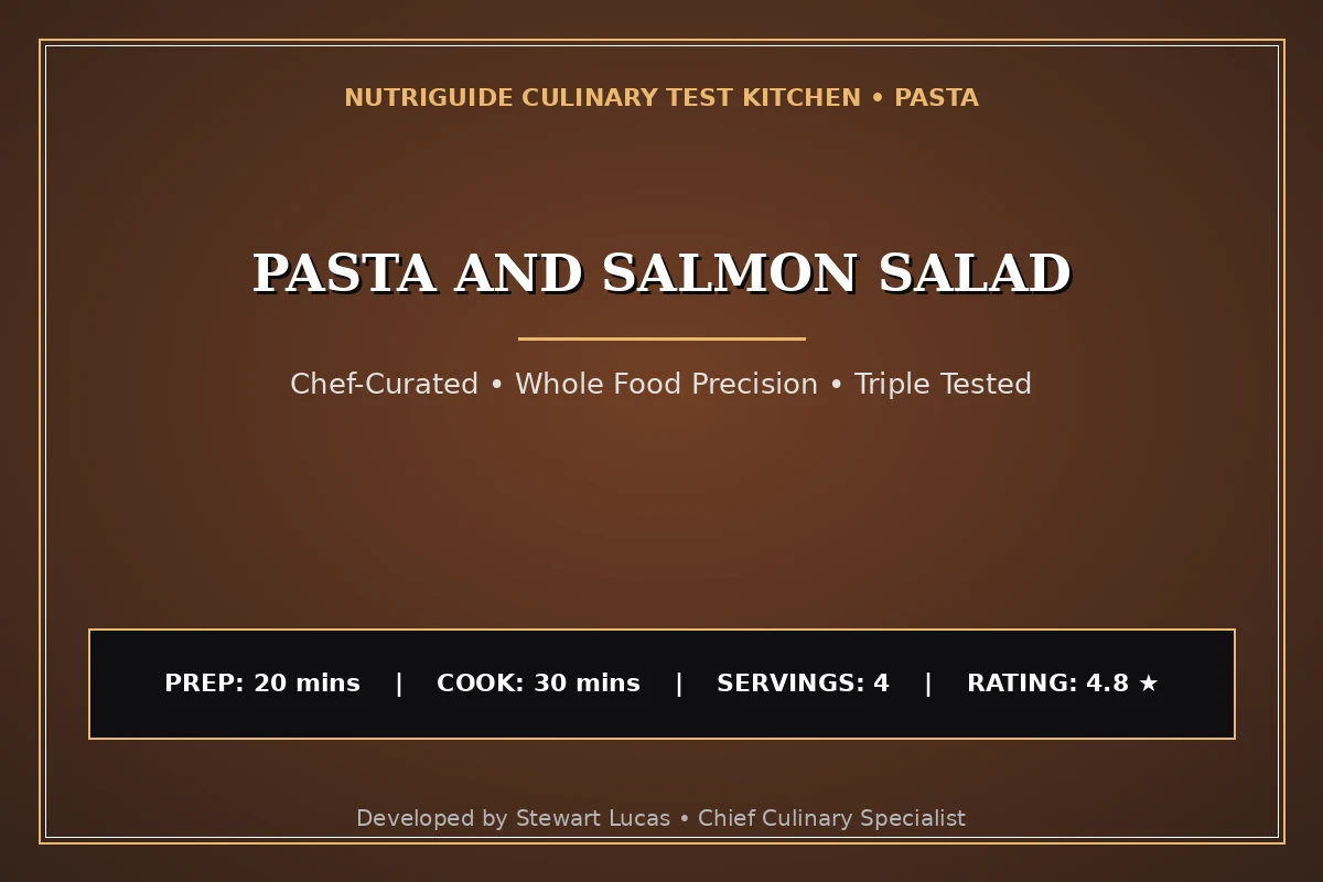 Pasta And Salmon Salad