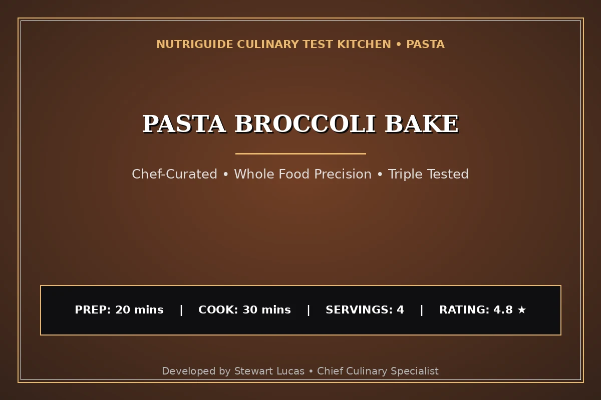 Pasta Broccoli Bake