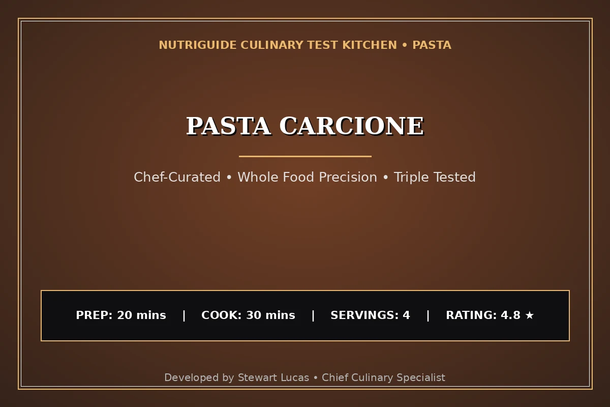Pasta Carcione