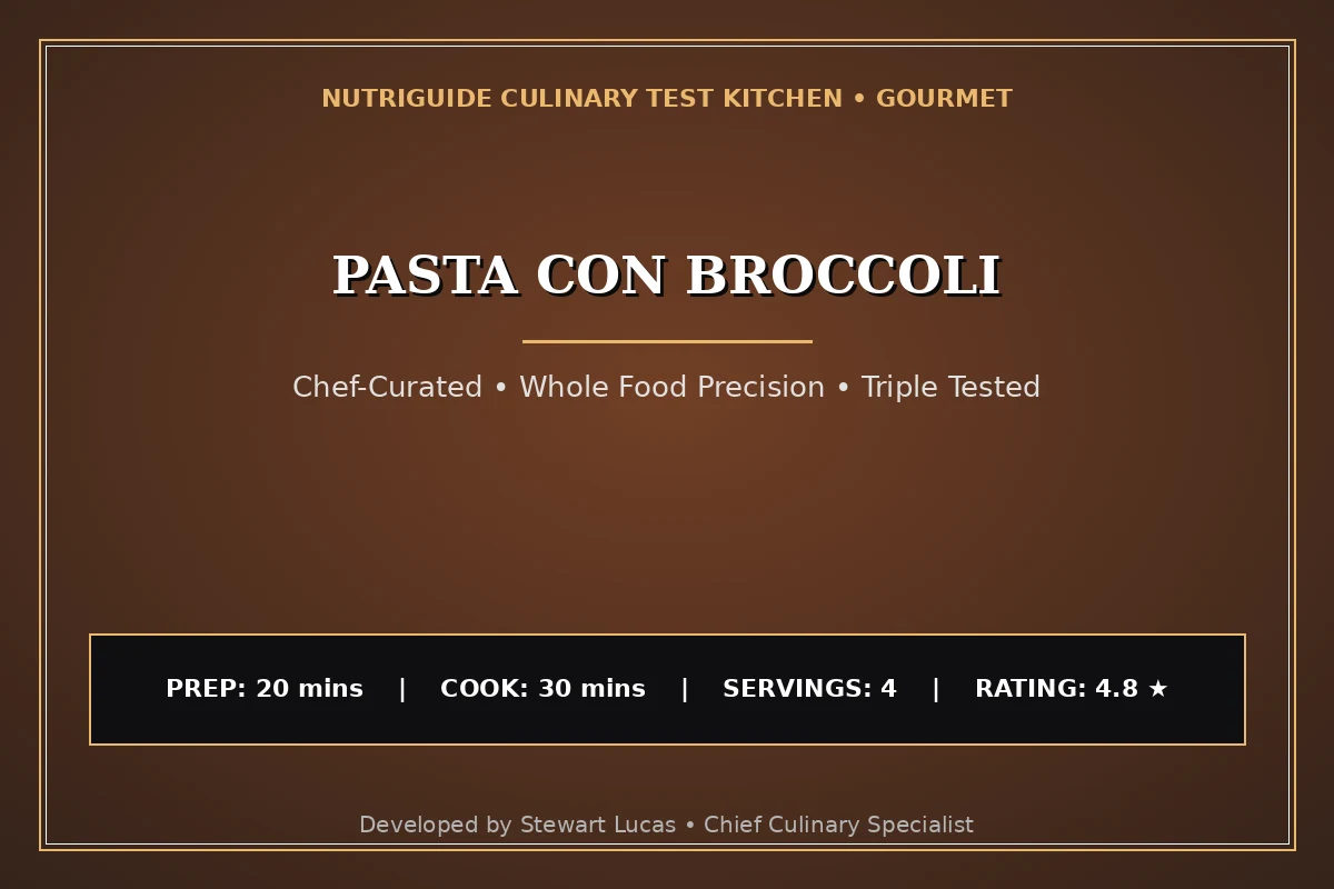 Pasta Con Broccoli